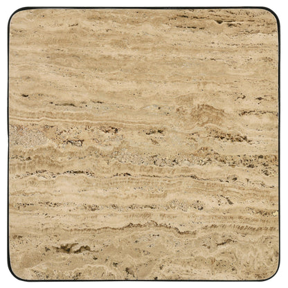 Coaster Furniture Elyna 935855 Square Stone Top Accent Side Table - Beige IMAGE 6