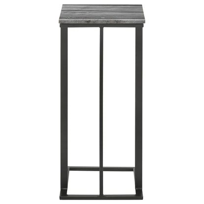 Coaster Furniture Vicente 936034 Marble Top C-Shaped Sofa Side Table - Grey IMAGE 9