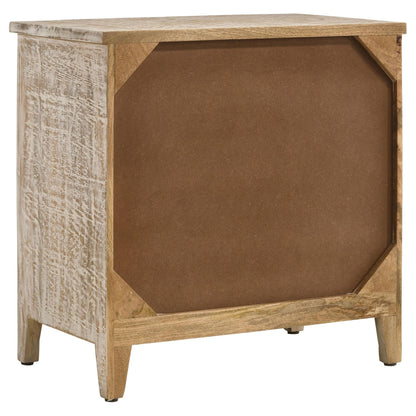 Coaster Furniture Mariska 950390 3-Drawer Wood Mandala Cabinet - Distressed White IMAGE 6