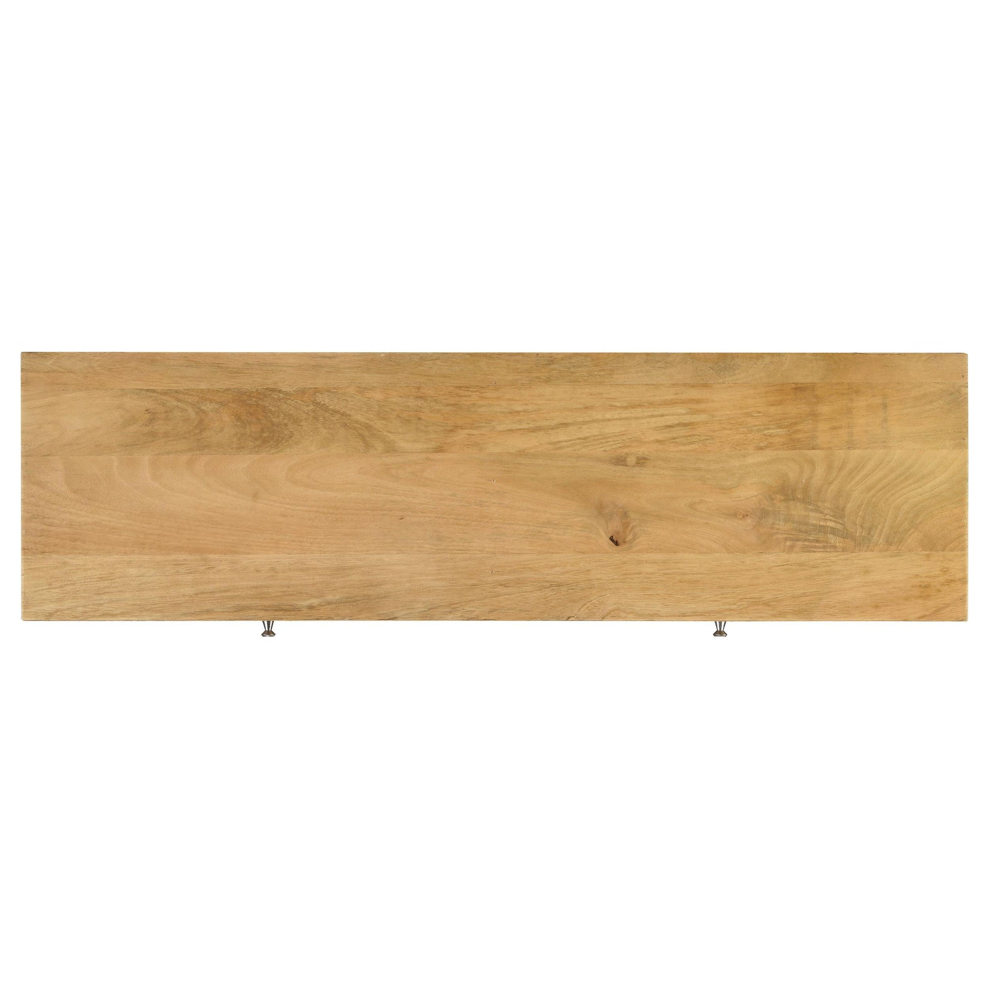 Coaster Furniture Draco 953512 2-Drawer Console Table Hand Carved Details - Natural IMAGE 7