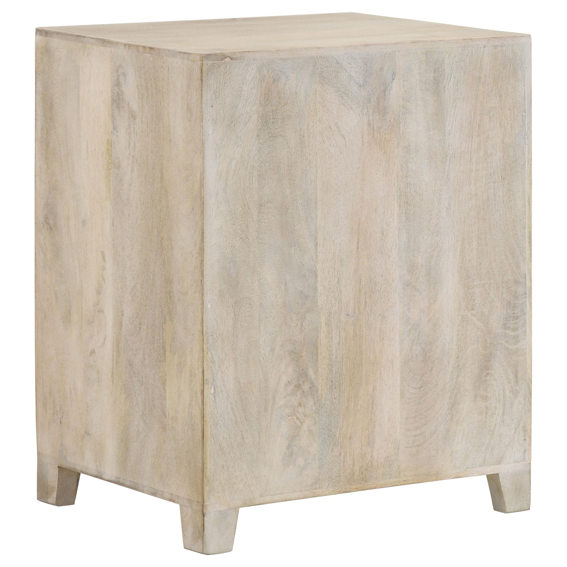 Coaster Furniture August 953569 1-Drawer Trellis Pattern Storage Cabinet - White Washed IMAGE 6