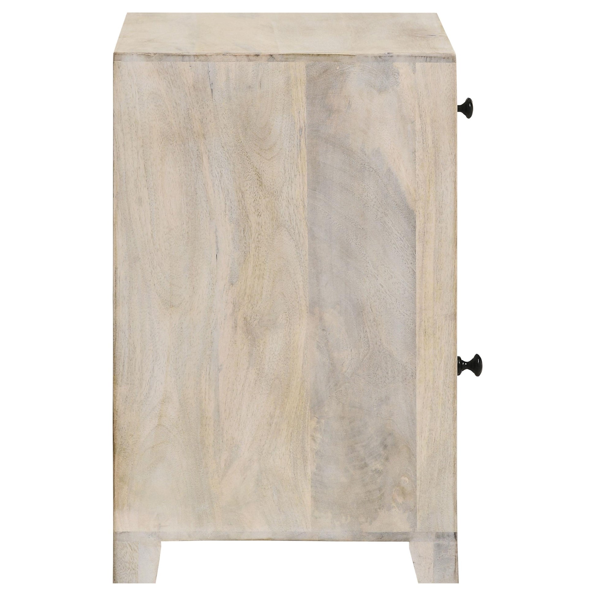 Coaster Furniture August 953569 1-Drawer Trellis Pattern Storage Cabinet - White Washed IMAGE 8