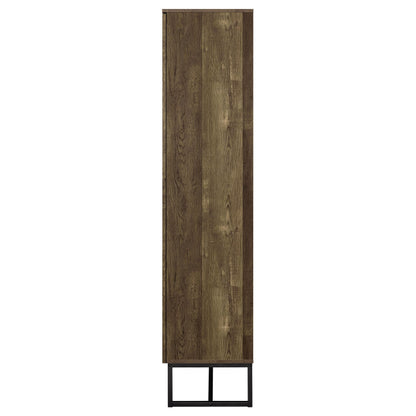 Coaster Furniture Carolyn 959640 2-door Engineered Wood Accent Cabinet - Rustic Oak IMAGE 5