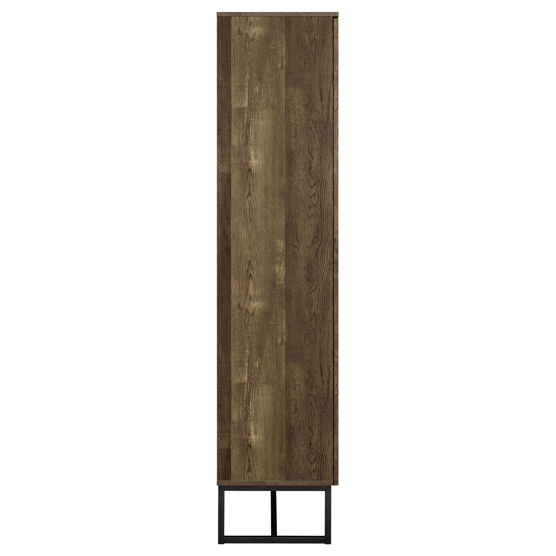 Coaster Furniture Carolyn 959640 2-door Engineered Wood Accent Cabinet - Rustic Oak IMAGE 7