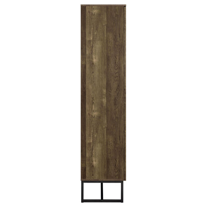 Coaster Furniture Carolyn 959640 2-door Engineered Wood Accent Cabinet - Rustic Oak IMAGE 7