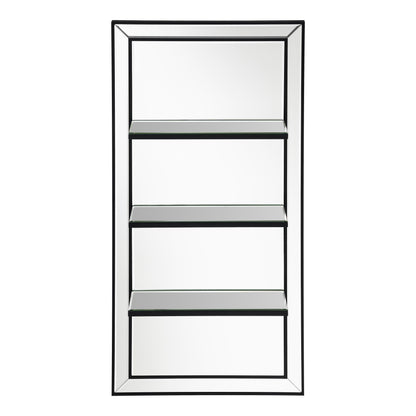 Coaster Furniture Oriel 961631 24 x 47 Inch Rectangular 3-Shelf Wall Mirror - Silver IMAGE 3