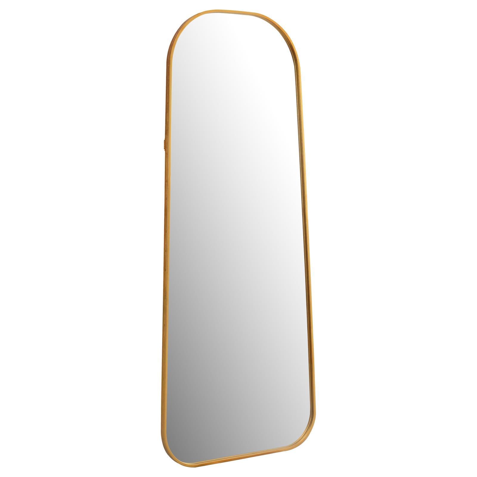 Coaster Furniture Simeon 962822 20 x 52 Inch Full Length Floor Mirror - Antique Gold IMAGE 1