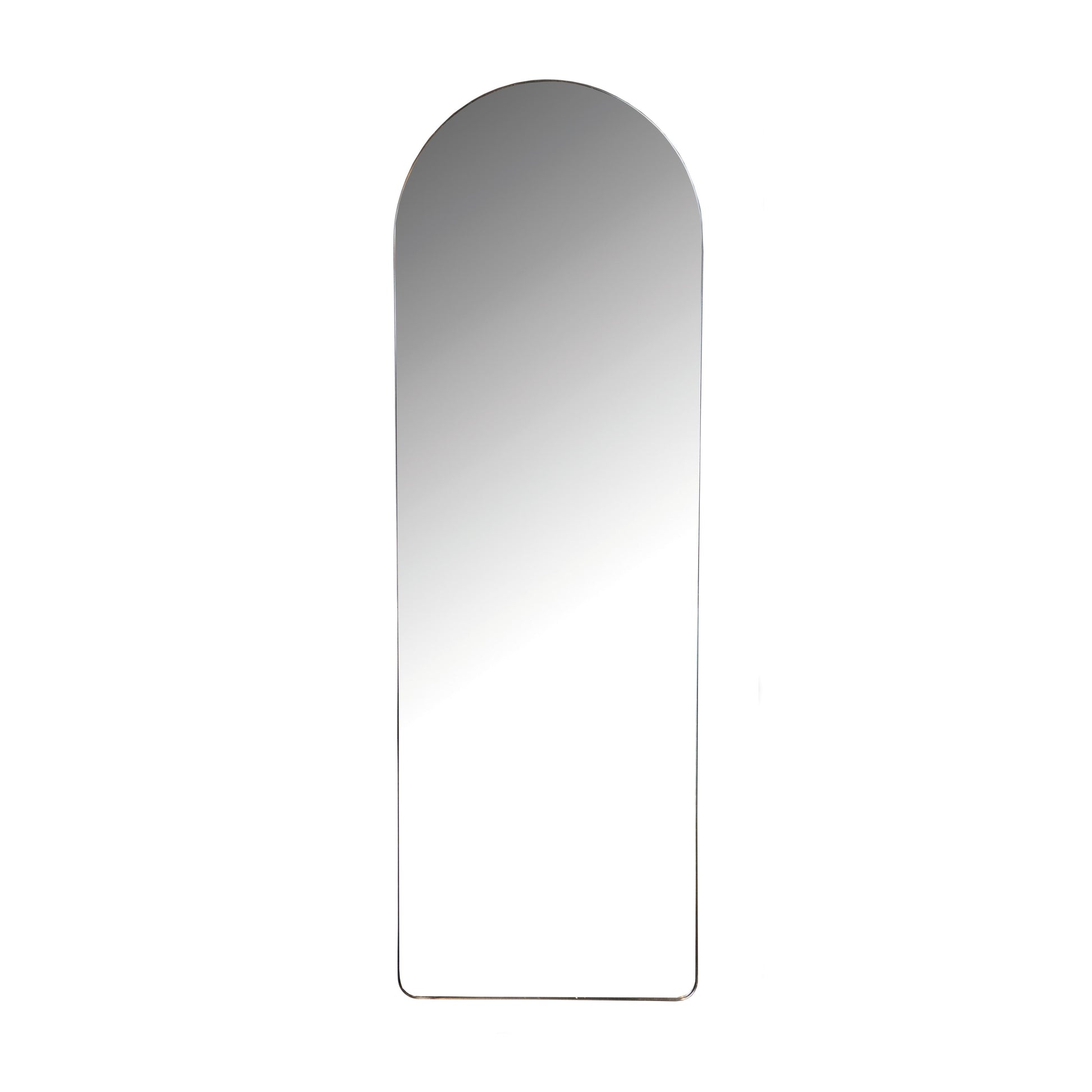 Coaster Furniture Stabler 963486 20 x 60 Inch Metal Framed Floor Mirror - Black IMAGE 1