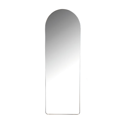 Coaster Furniture Stabler 963486 20 x 60 Inch Metal Framed Floor Mirror - Black IMAGE 1