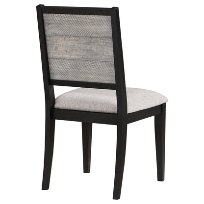 Coaster Furniture Elodie 121222 Wood Dining Side Chair - Grey and Black IMAGE 8
