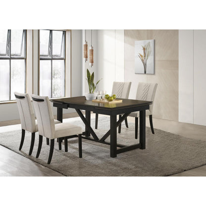 Coaster Furniture Malia 122342 Fabric Upholstered Dining Side Chair - Beige IMAGE 10