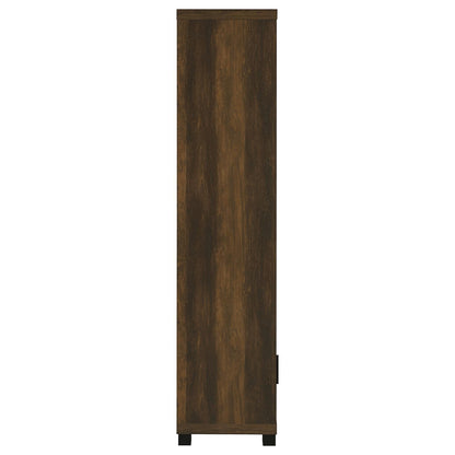 Coaster Furniture Sachin 707736 3-shelf Engineered Wood Media Tower - Dark Pine IMAGE 7