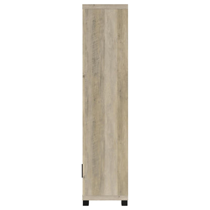 Coaster Furniture Sachin 707746 3-shelf Engineered Wood Media Tower - Distressed Pine IMAGE 5