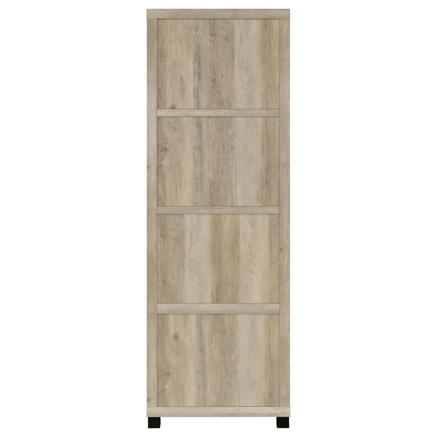 Coaster Furniture Sachin 707746 3-shelf Engineered Wood Media Tower - Distressed Pine IMAGE 7