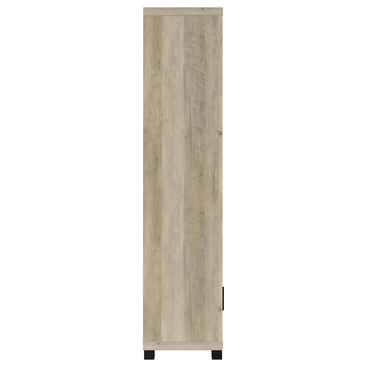 Coaster Furniture Sachin 707746 3-shelf Engineered Wood Media Tower - Distressed Pine IMAGE 8