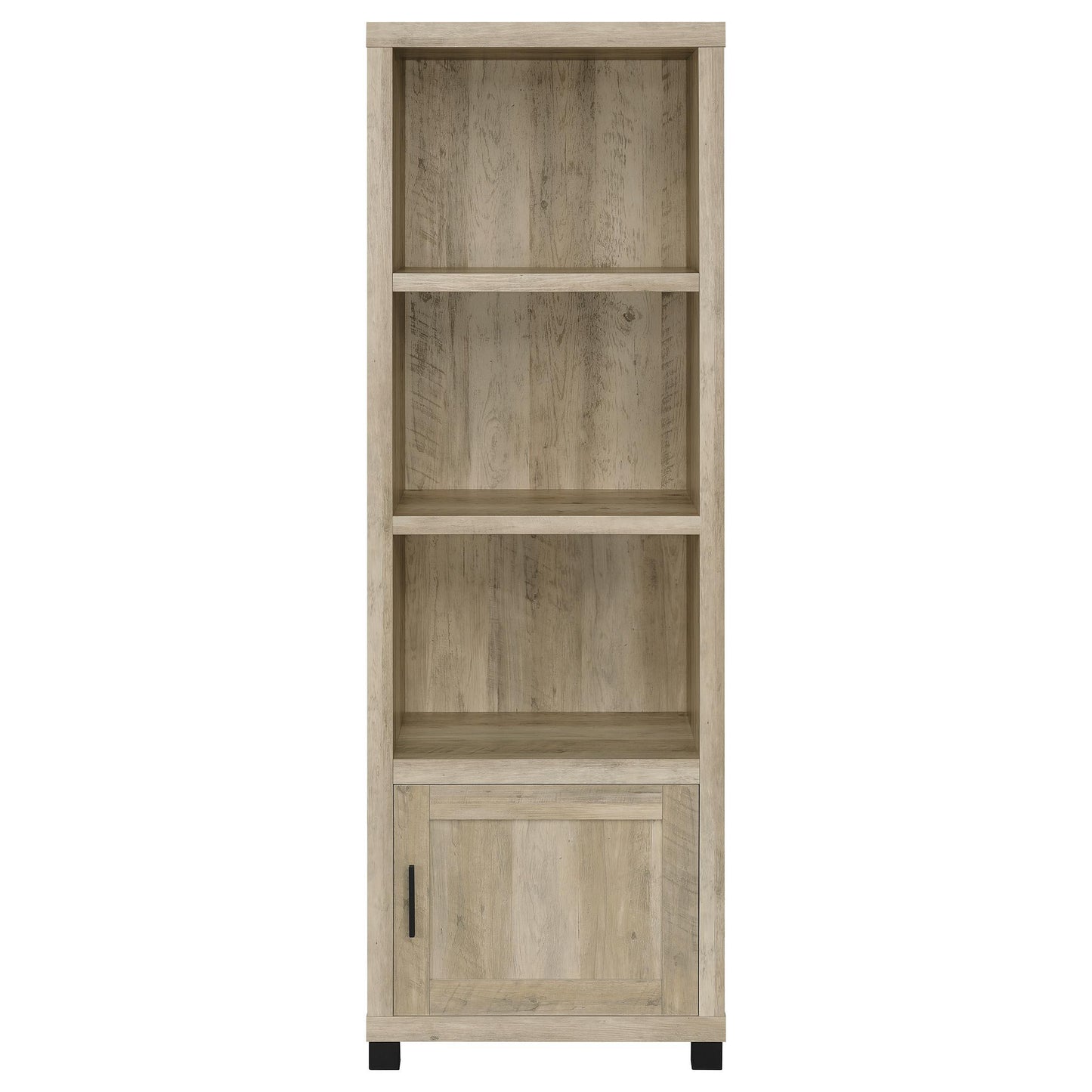 Coaster Furniture Sachin 736283-SET 3-piece Entertainment Center with 79" TV Stand - Antique Pine IMAGE 4