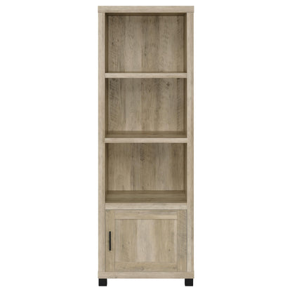Coaster Furniture Sachin 736283-SET 3-piece Entertainment Center with 79" TV Stand - Antique Pine IMAGE 4