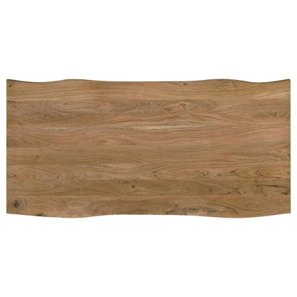 Coaster Furniture Bradshaw 115541 80-inch Live Edge Wood Dining Table - Natural Acacia IMAGE 4