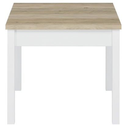  Coaster Furniture Stacie 709950 3-piece Coffee Table Set - Distressed Pine and White IMAGE 7