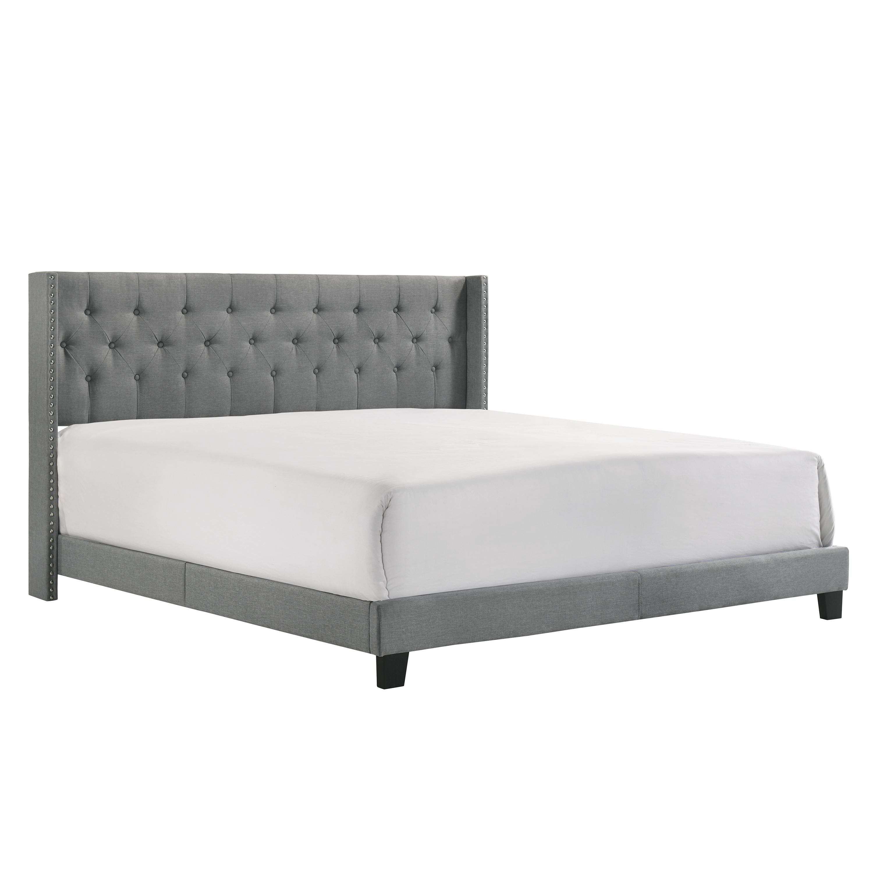 Crown Mark Makayla 5267GY-K King Bed - Grey IMAGE 1