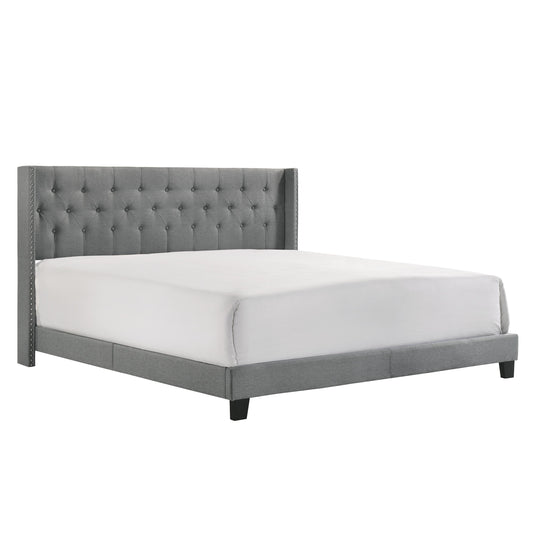 Crown Mark Makayla 5267GY-K King Bed - Grey IMAGE 1