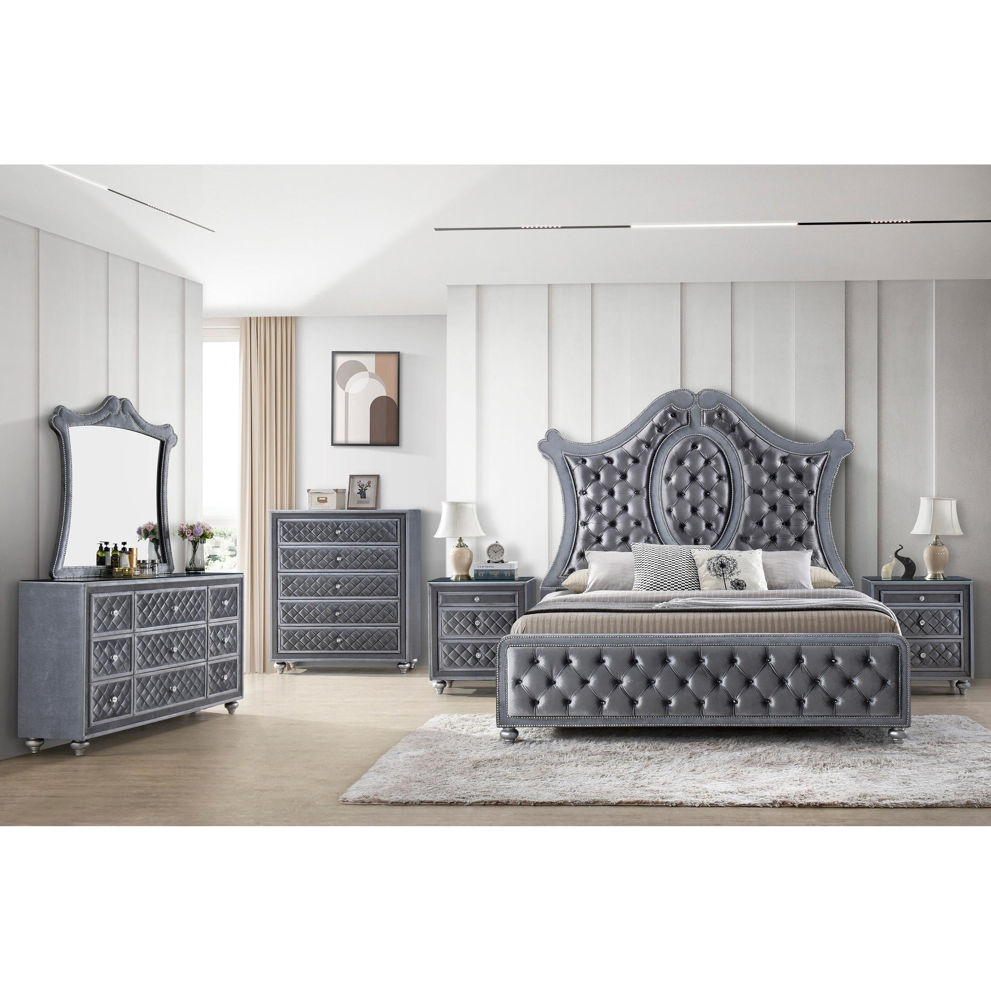 Crown Mark Cameo B2100-11 Dresser Mirror IMAGE 4