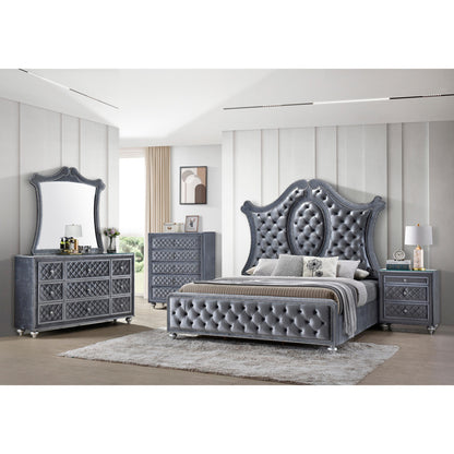 Crown Mark Cameo B2100-Q Queen Bed IMAGE 2