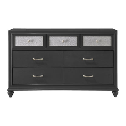 Crown Mark Lila B4398-1 Dresser - Black IMAGE 1