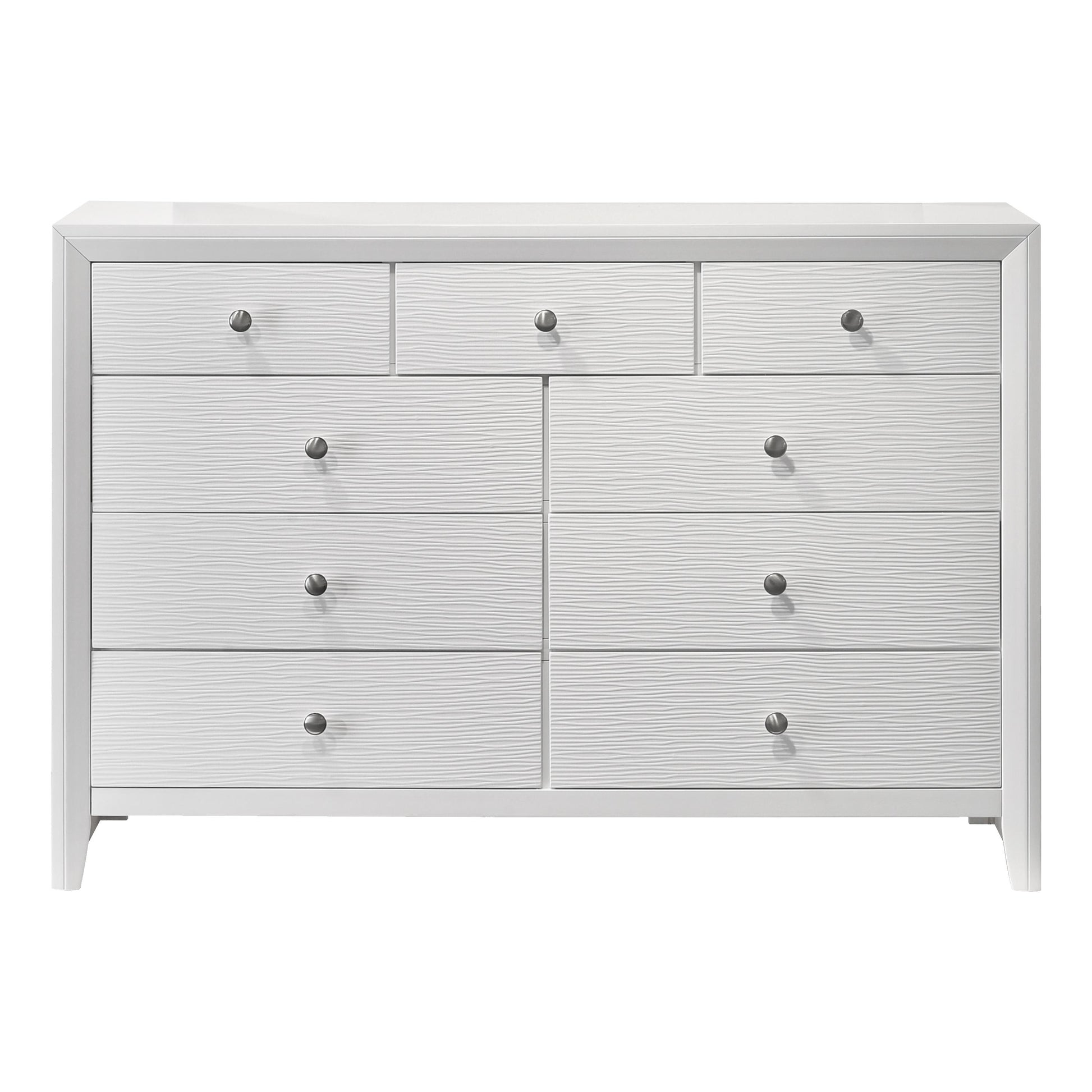 Crown Mark Evan B4710-1 Dresser - White IMAGE 1
