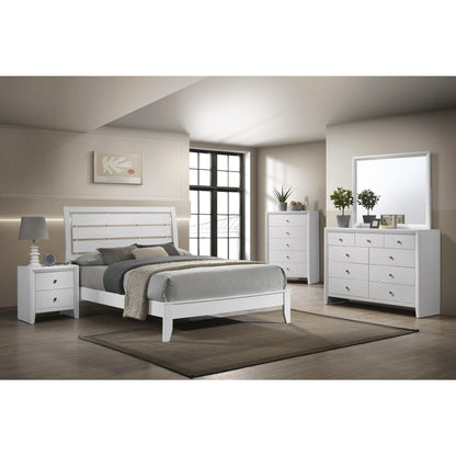Crown Mark Evan B4710-4 Chest - White IMAGE 2