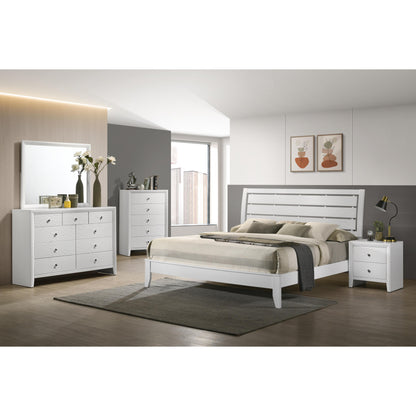 Crown Mark Evan B4710-4 Chest - White IMAGE 4