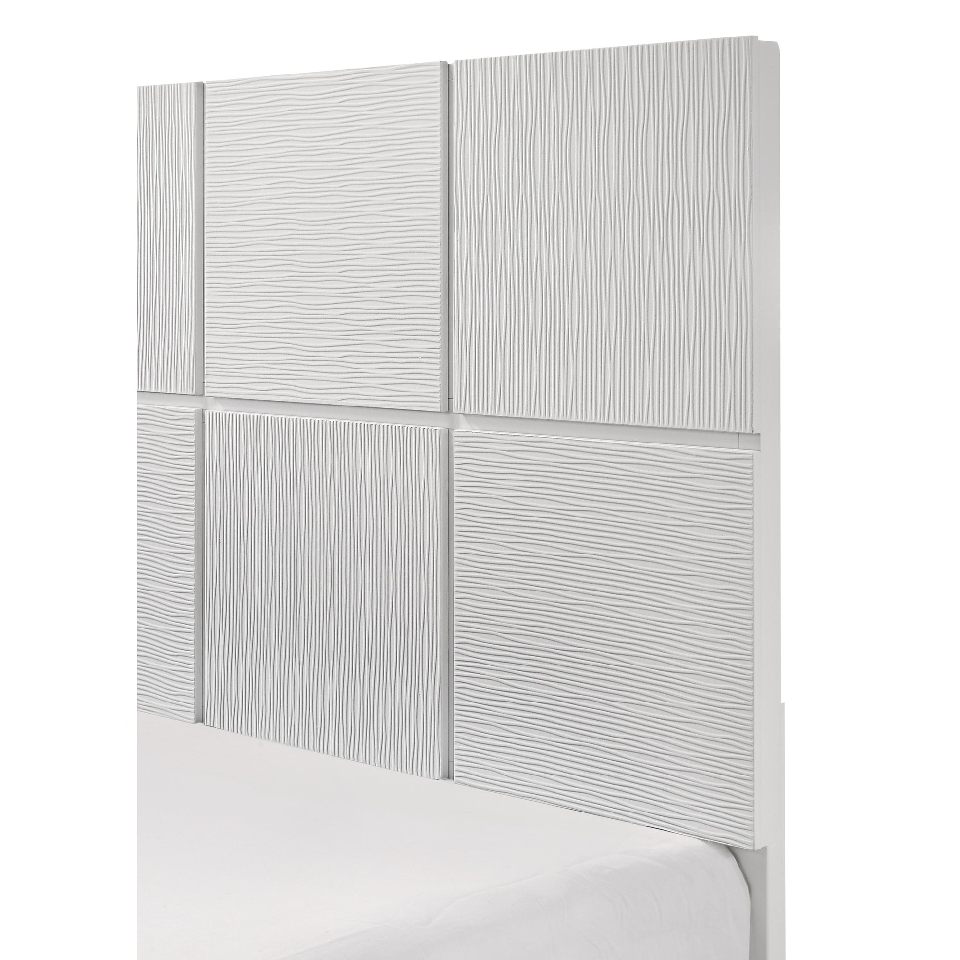 Crown Mark Denker B4712-Q Queen Bed - White IMAGE 4