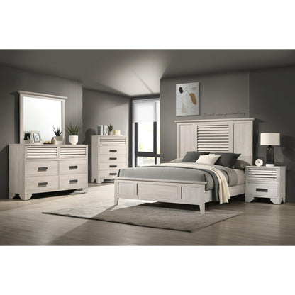 Crown Mark Sarter B4740-Q Queen Bed - White IMAGE 2