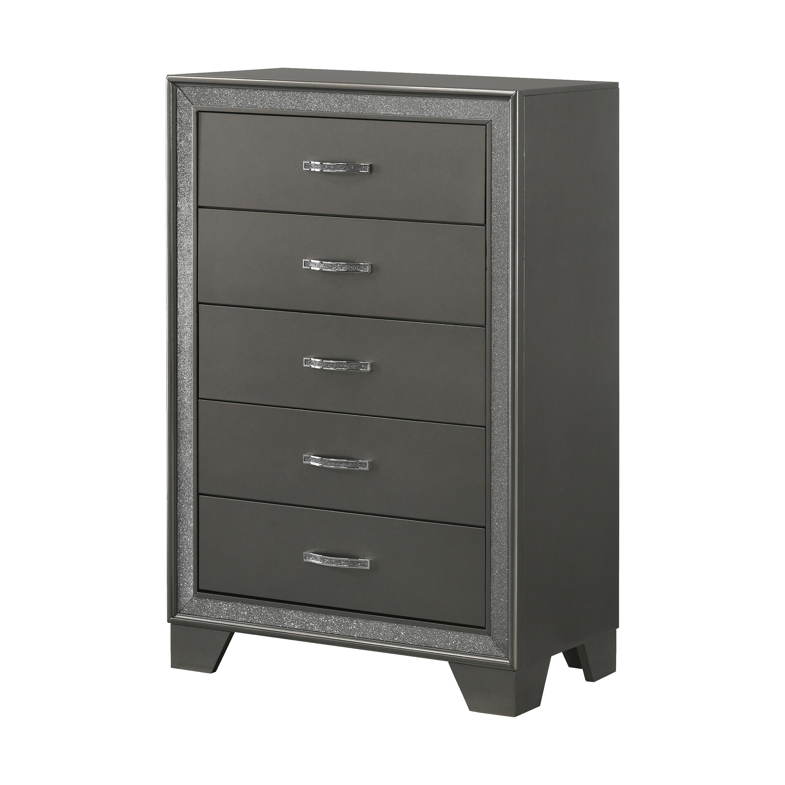 Crown Mark Kaia B4750-4 Chest - Dark Brown IMAGE 1
