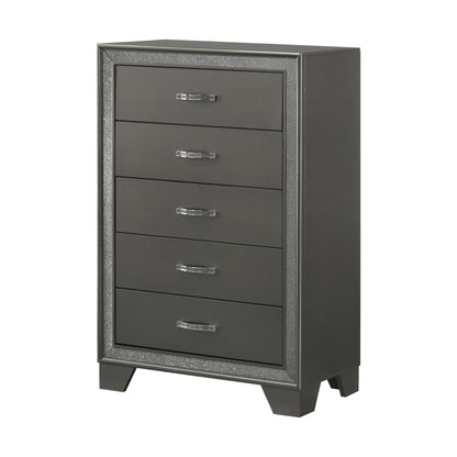 Crown Mark Kaia B4750-4 Chest - Dark Brown IMAGE 1