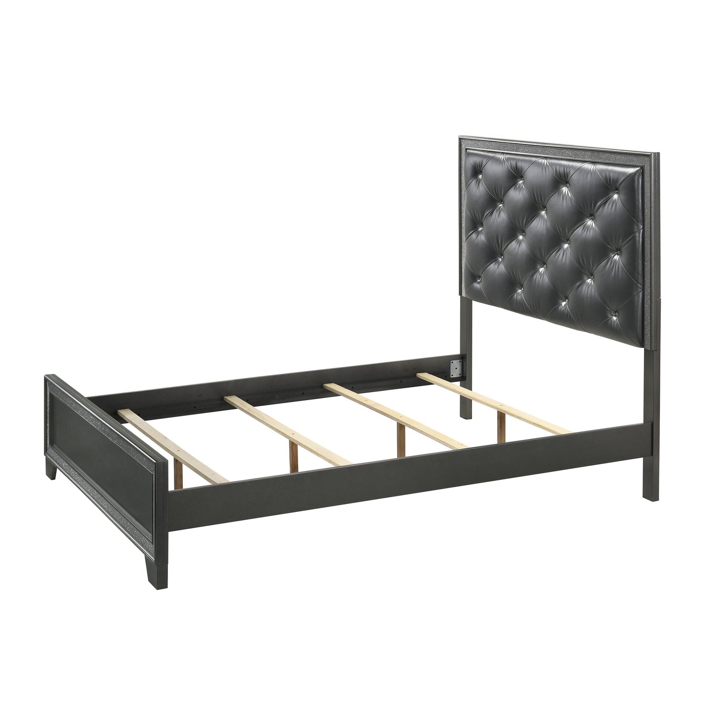 Crown Mark Kaia B4750-Q Queen Bed - Dark Brown IMAGE 4