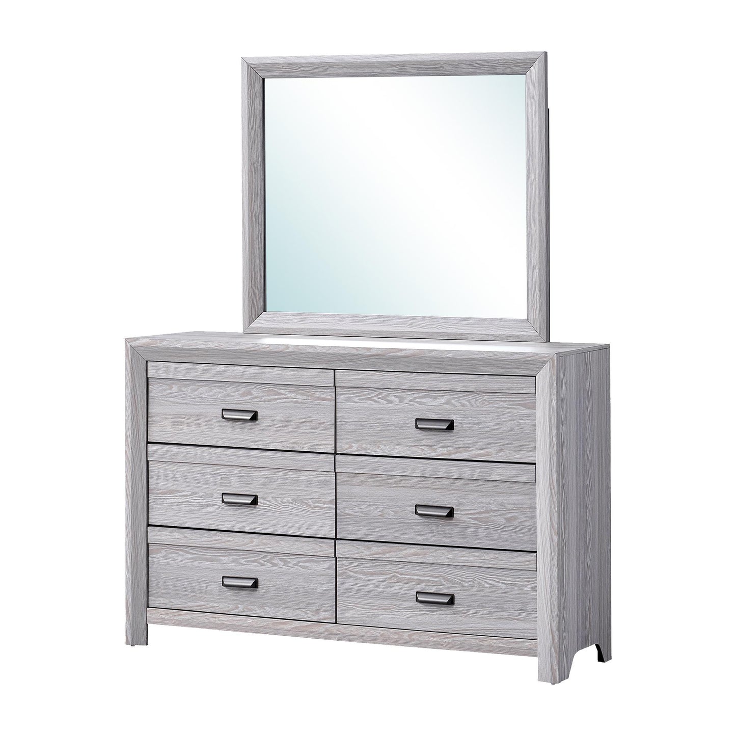 Crown Mark Adelaide B6710-1 Dresser - Driftwood IMAGE 3