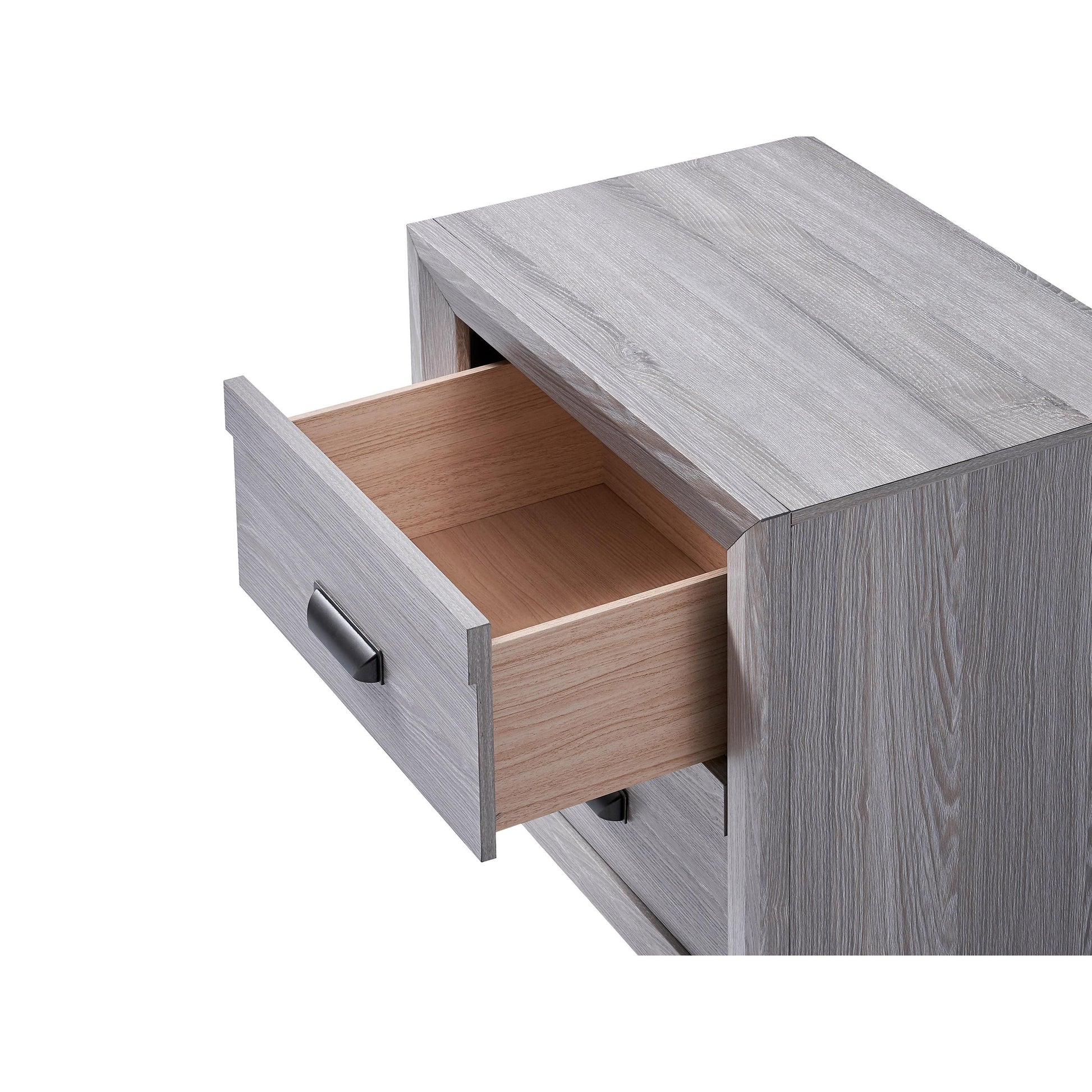  Crown Mark Adelaide B6710-2 Nightstand - Driftwood IMAGE 3