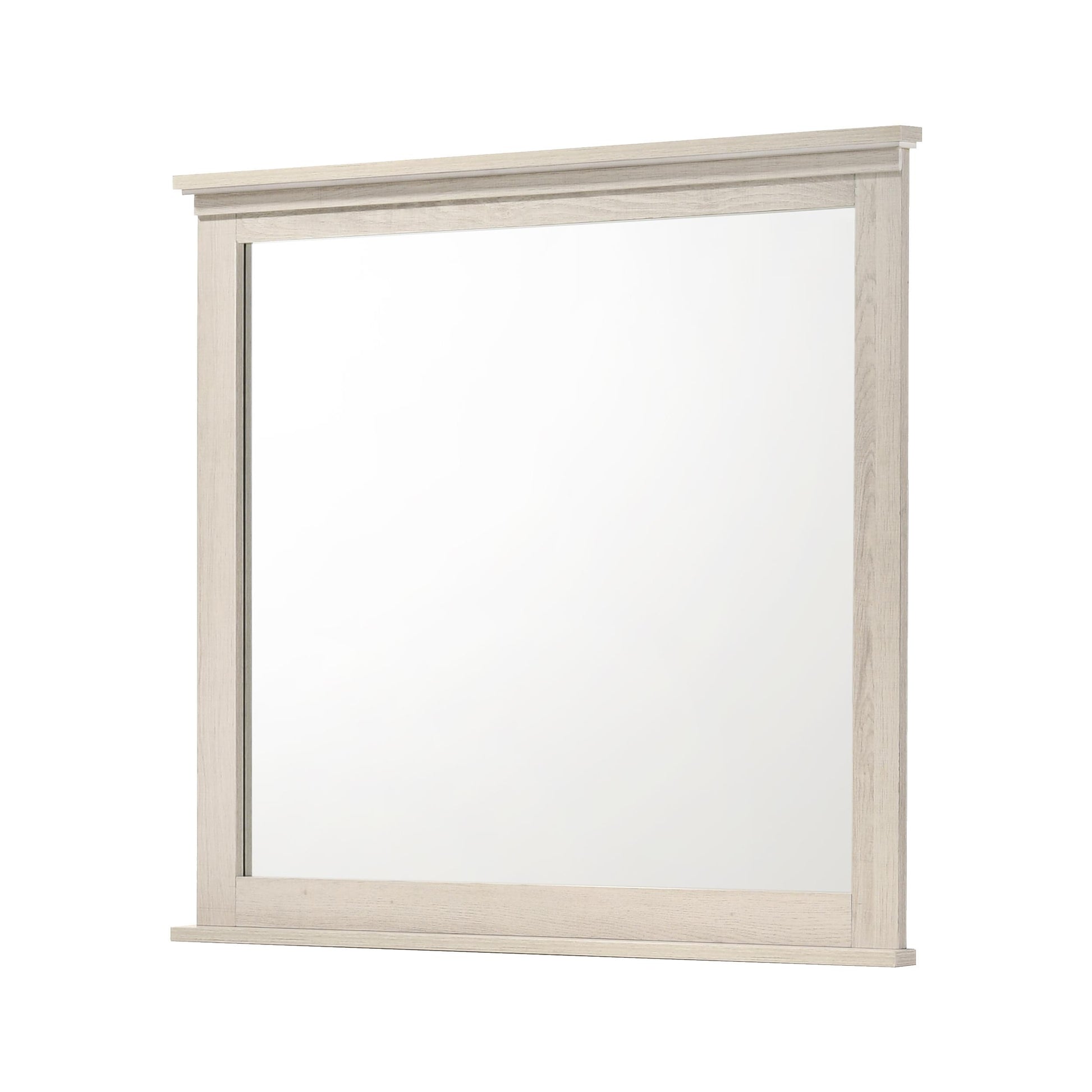 Crown Mark Carter B6810-11 Dresser Mirror - White IMAGE 1