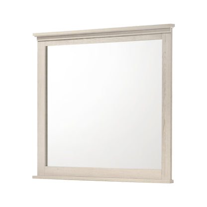 Crown Mark Carter B6810-11 Dresser Mirror - White IMAGE 1