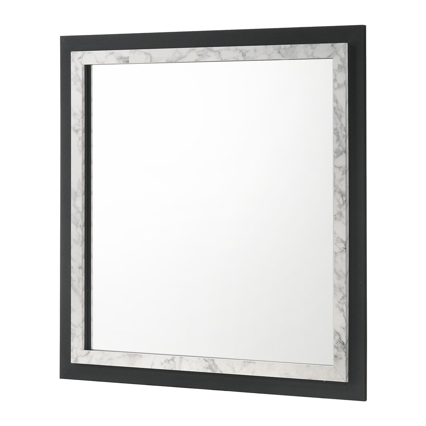 Crown Mark Rangley B6835-11 Dresser Mirror - Black IMAGE 1