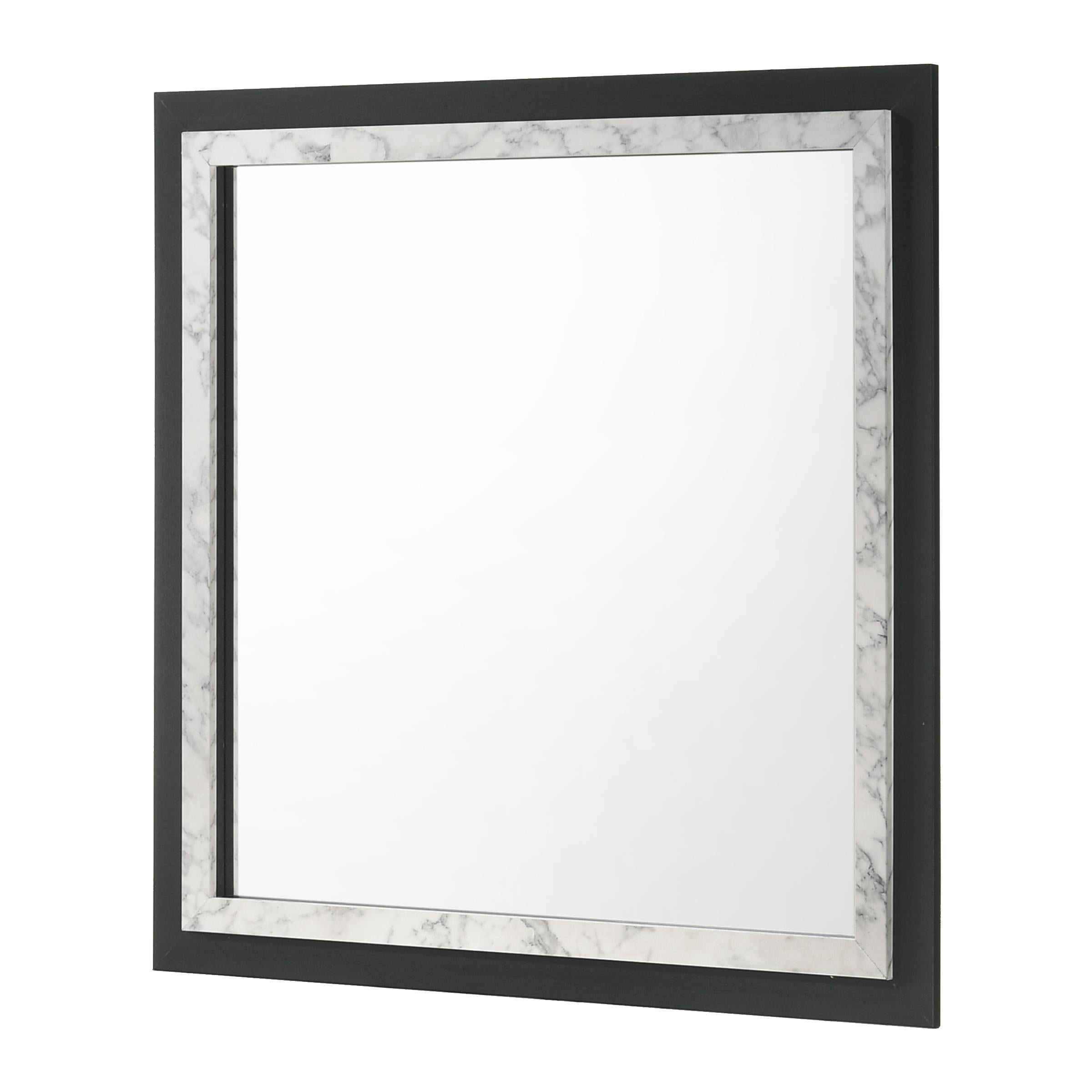 Crown Mark Rangley B6835-11 Dresser Mirror - Black IMAGE 1