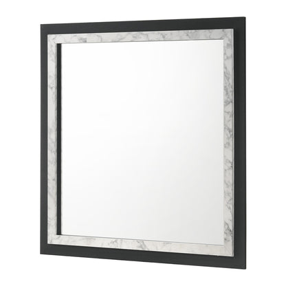Crown Mark Rangley B6835-11 Dresser Mirror - Black IMAGE 1