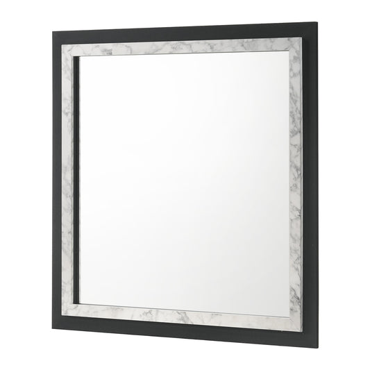 Crown Mark Rangley B6835-11 Dresser Mirror - Black IMAGE 1