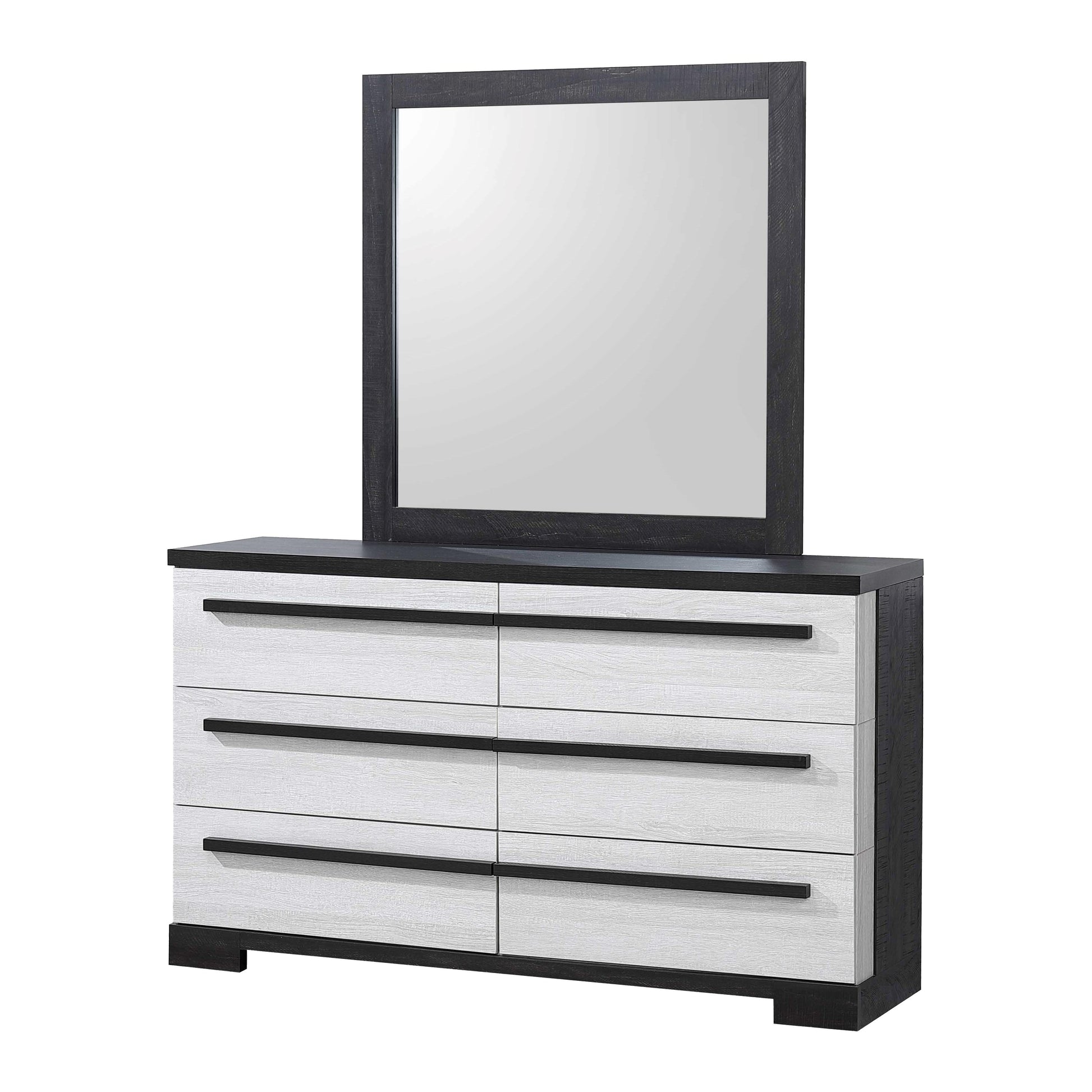Crown Mark Remington B8162-1 Dresser - Black/White IMAGE 3