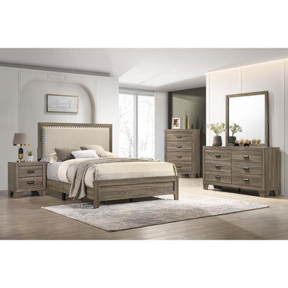 Crown Mark Millie B9205-K-BED King Upholstered Bed IMAGE 2