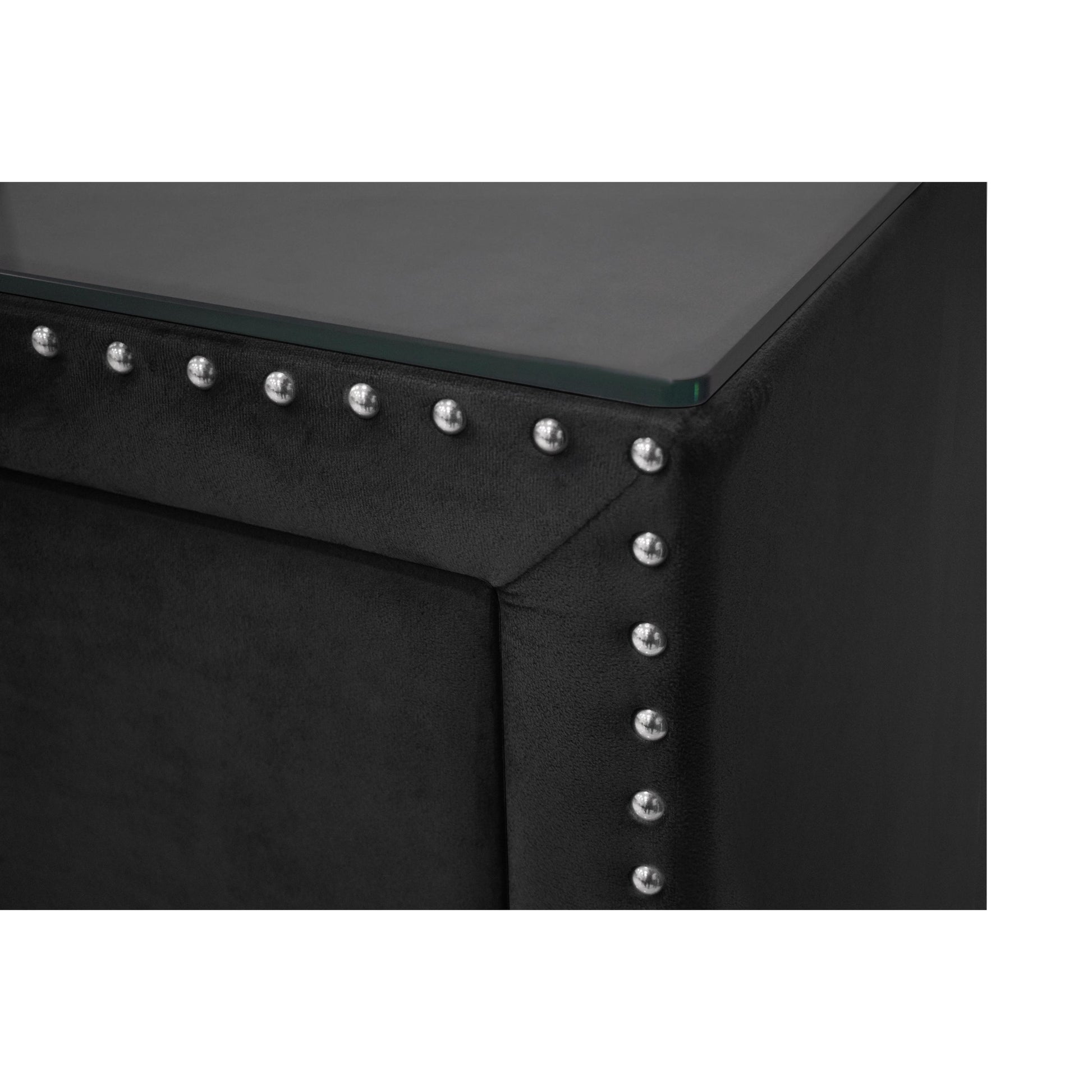 Crown Mark Lucinda B9265-1 Dresser - Black IMAGE 4