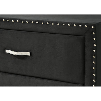 Crown Mark Lucinda B9265-1 Dresser - Black IMAGE 5