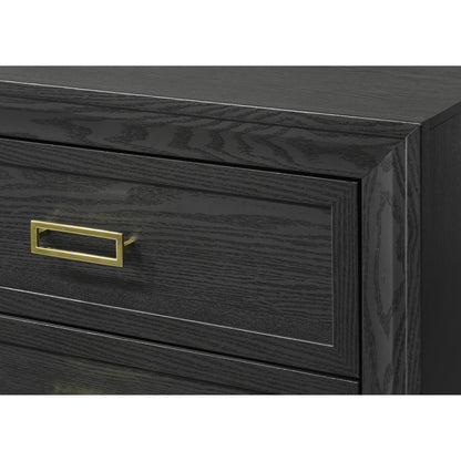 Crown Mark Pepe B9290-2 Nightstand - Black IMAGE 4