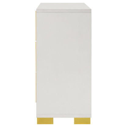  Coaster Furniture Marceline 222933 6-Drawer Dresser - White IMAGE 6